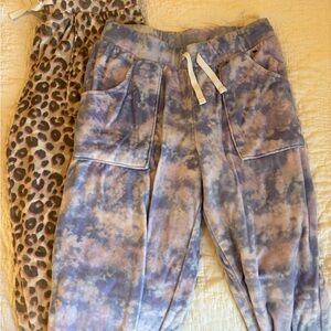 Cat & Jack Blue Tie-Dye Joggers